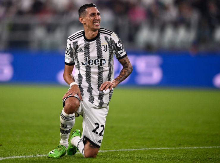 Di Maria pronto a lasciare la Juventus per tornare in Argentina.