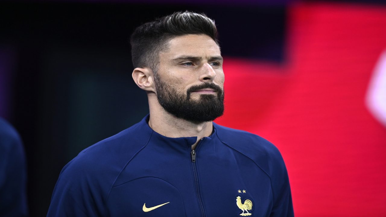 Olivier Giroud protagonista nel mondiale in Qatar.