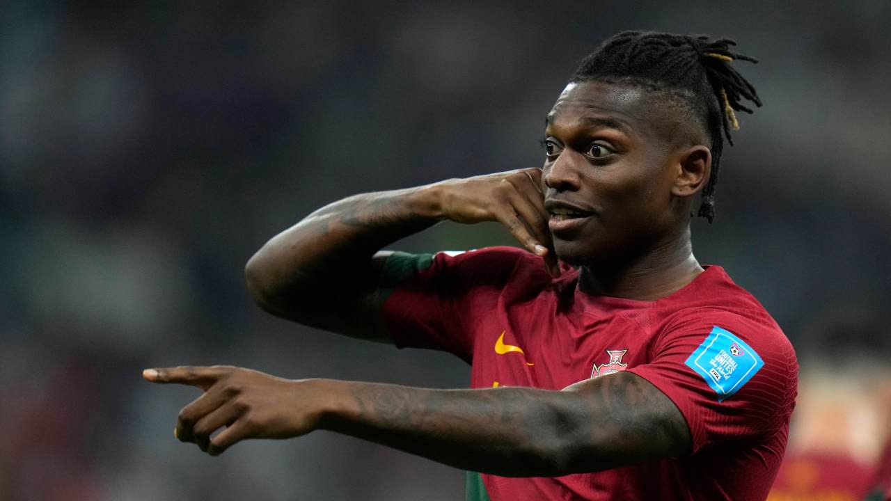 Rafael Leao pronto a salutare il Milan.