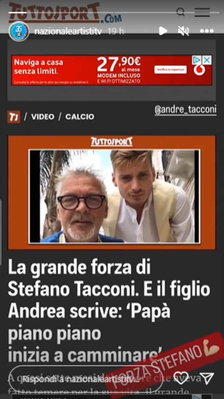 Nazionale artisti sui social