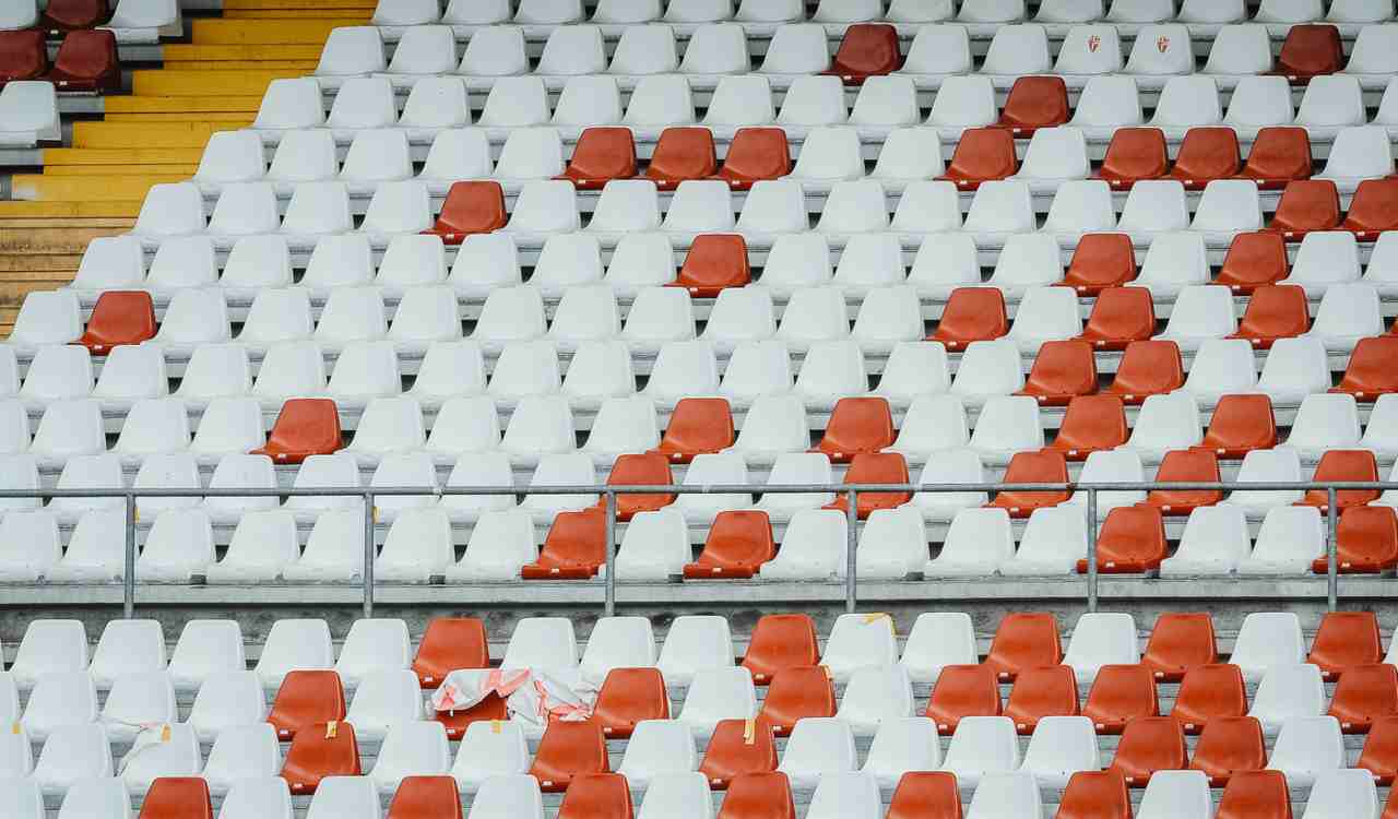 Stadio Euganeo di Padova vuoto