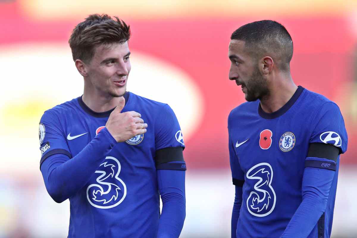 Hakim Ziyech e Mason Mount