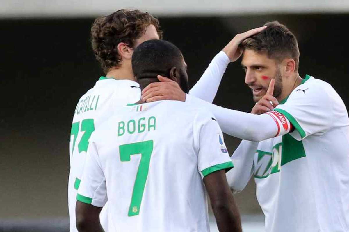 Jeremie Boga e Domenico Berardi