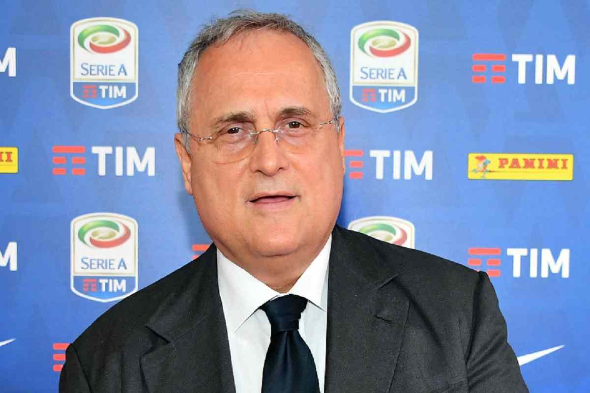 Claudio Lotito. senatore di Forza Italia.