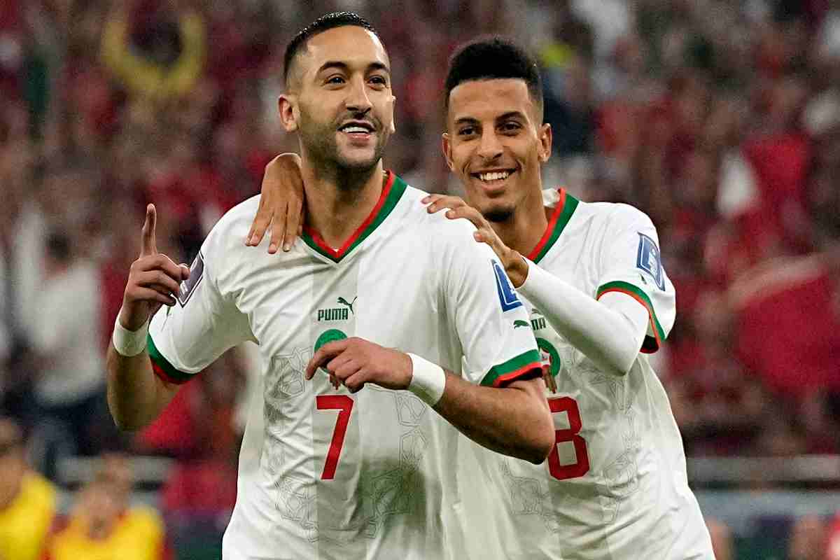 Ounahi e Ziyech: obiettivi di mercato di tante big europee.