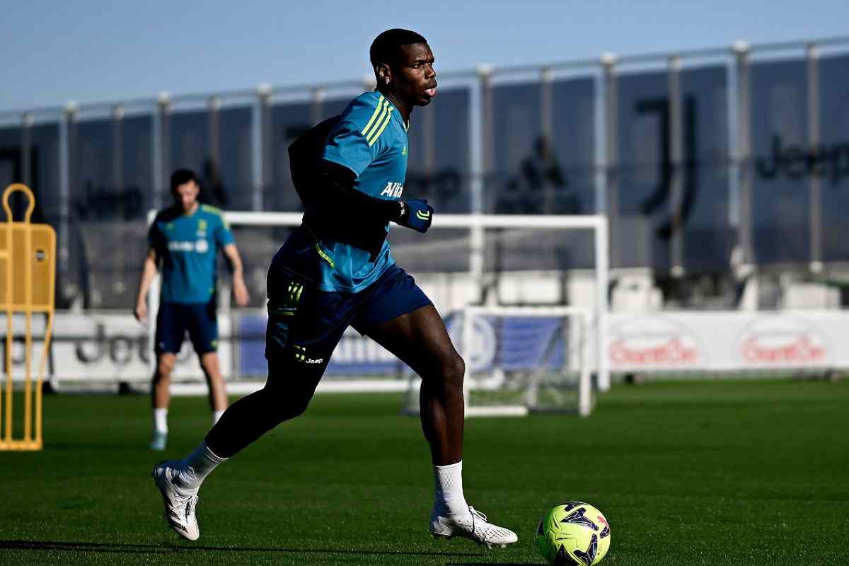 Pogba ritrova il pallone dopo tanti mesi.