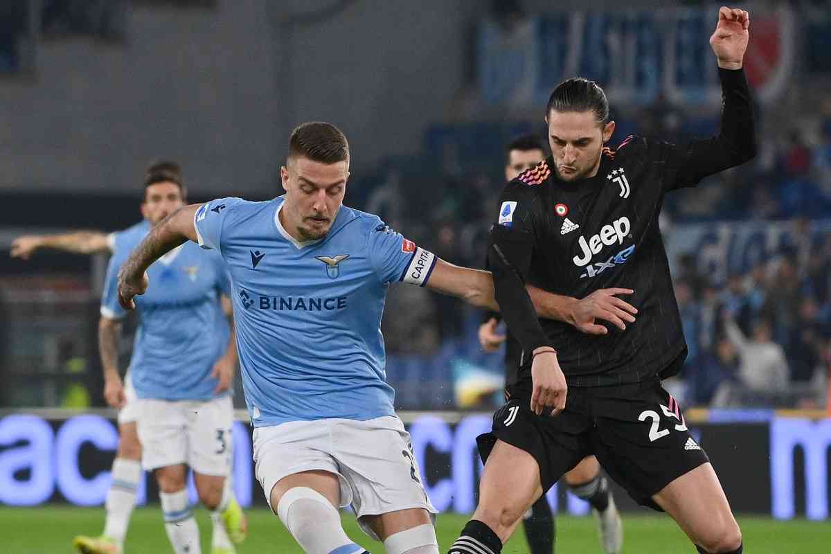 Milinkovic Savic e Rabiot al centro del mercato.