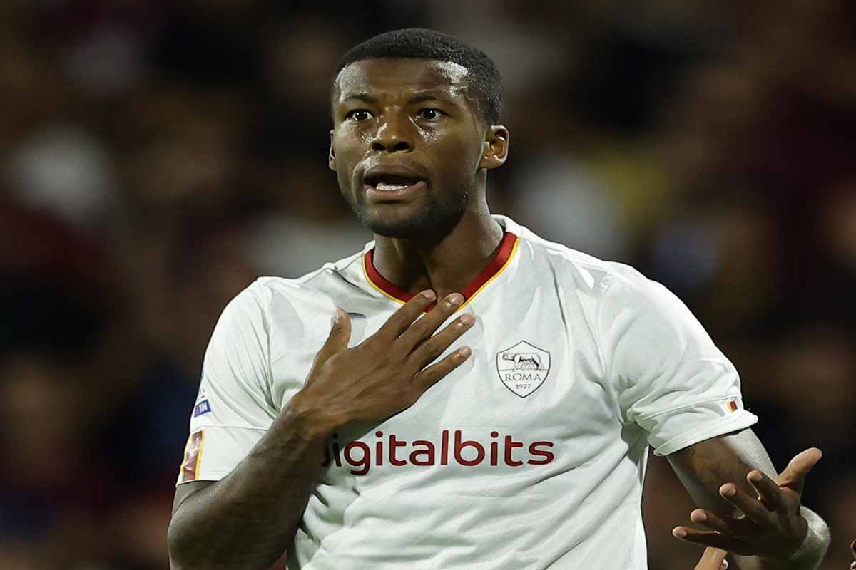 Wijnaldum: la Roma lo aspetta.