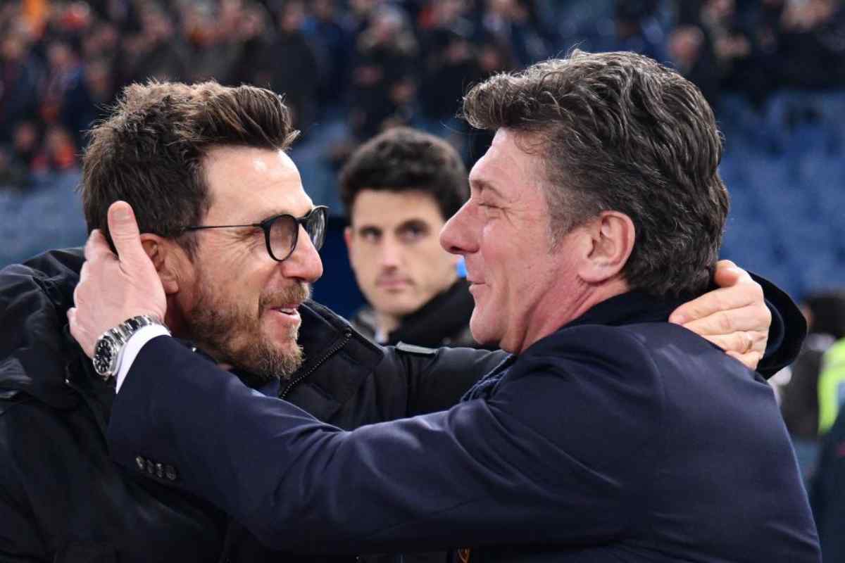 Di Francesco e Mazzarri foto lapresse