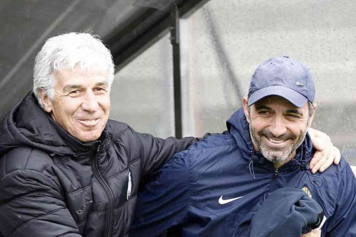 Gasperini e Pecchia - foto laPresse