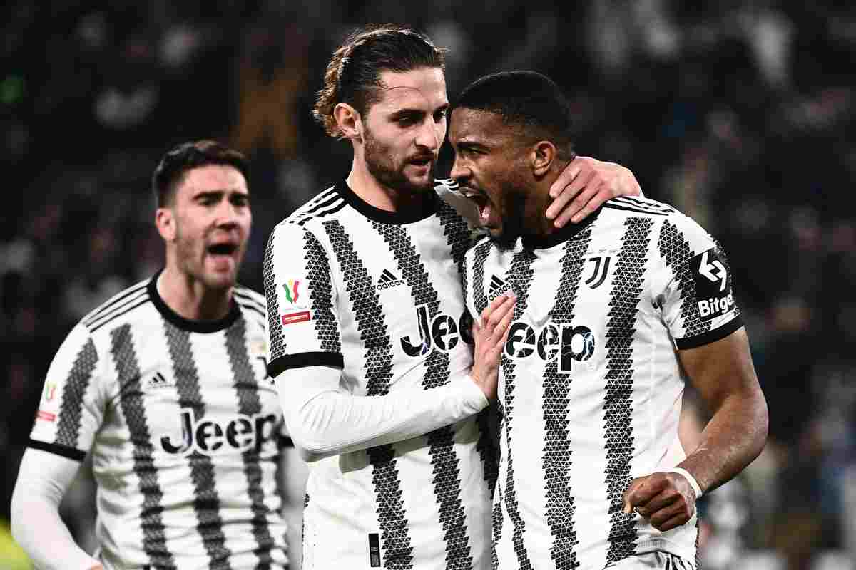 Juve esulta - foto lapresse