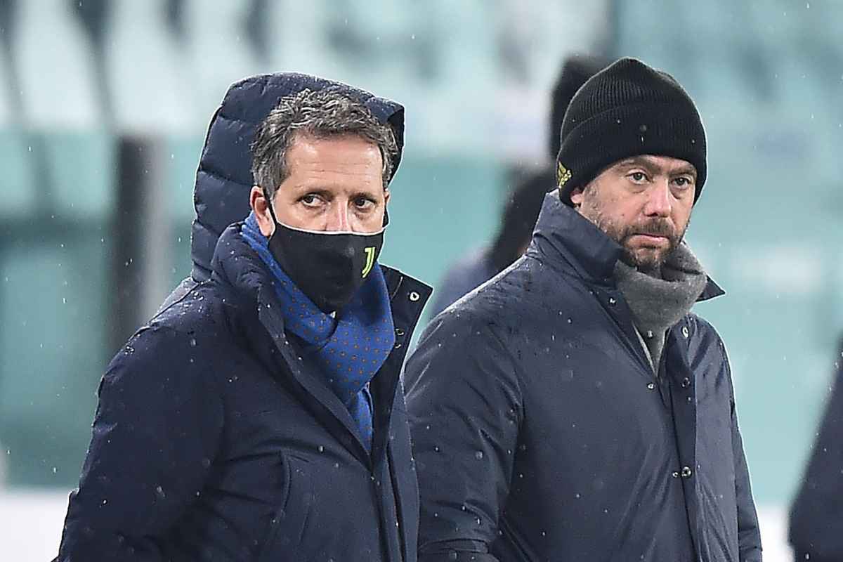 Agnelli e Paratici, ex Juventus.