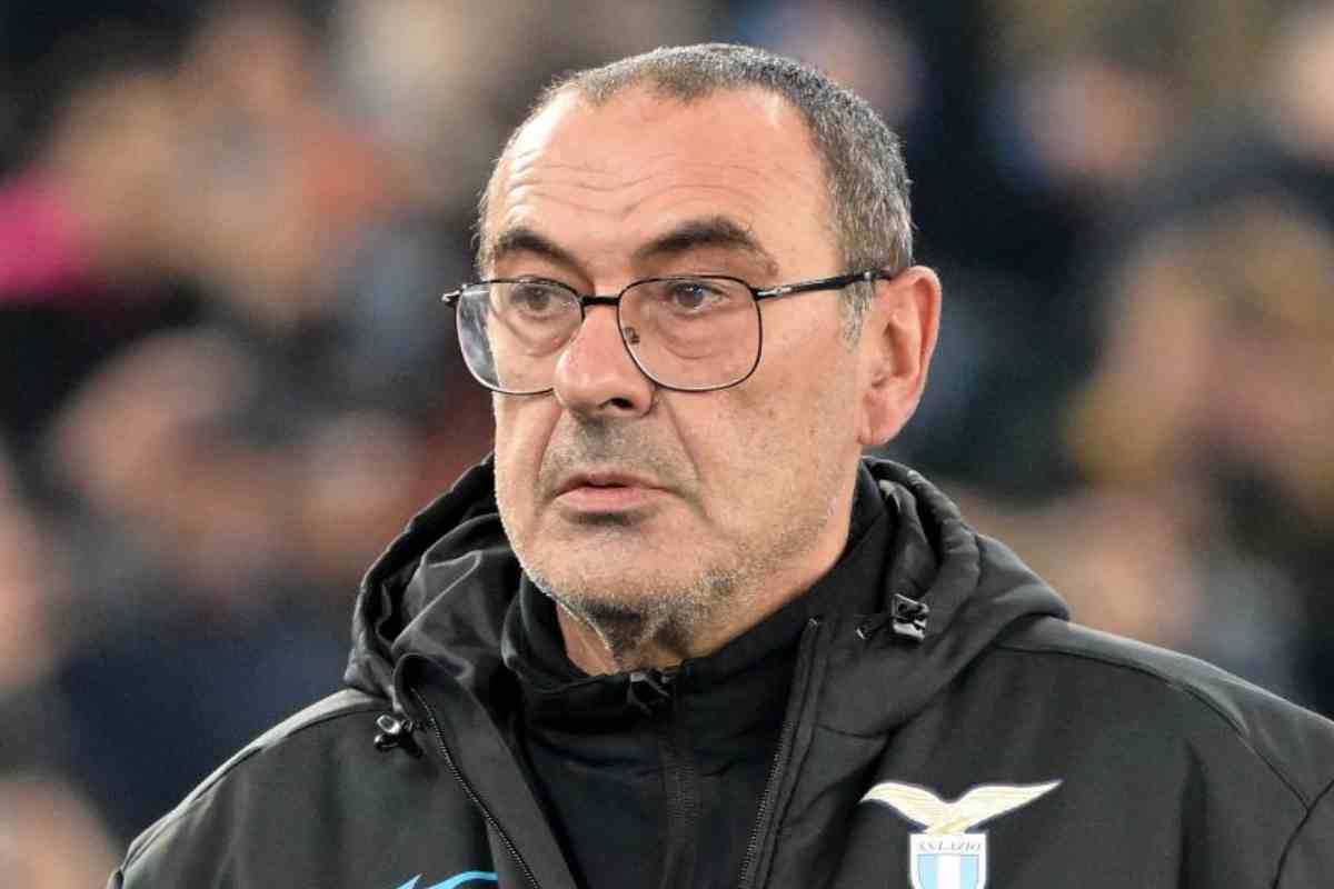 Sarri Lazio - foto lapresse