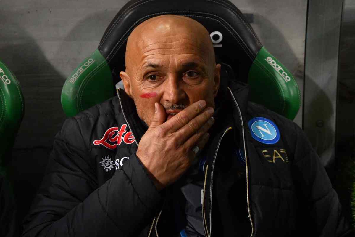 Spalletti in panchina foto lapresse