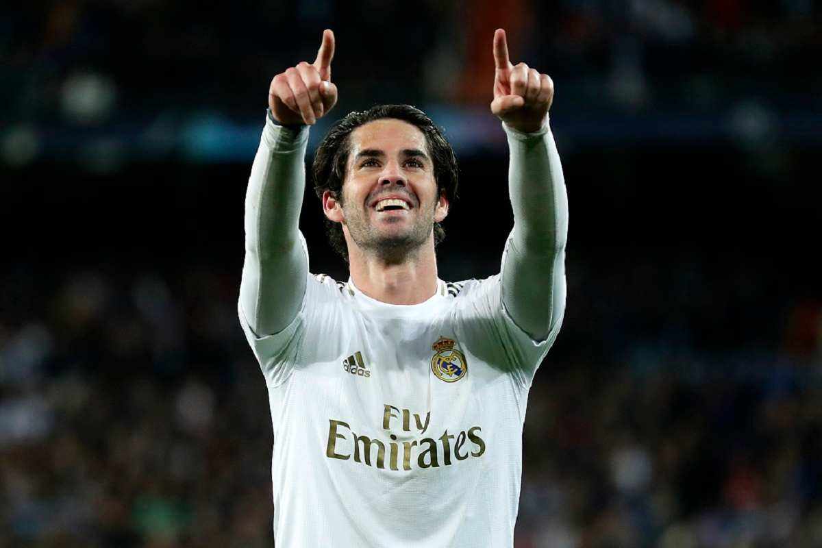 Isco, nove anni al Real Madrid.