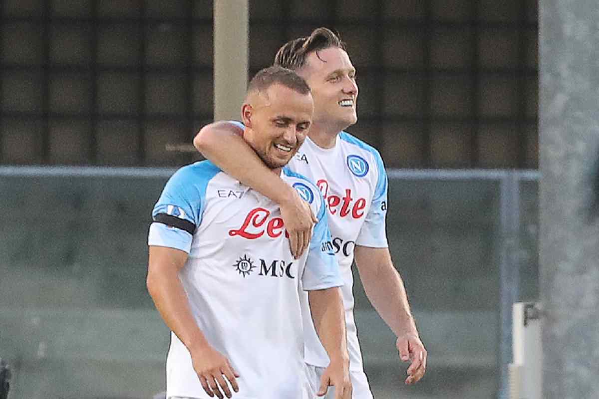 Lobotka e Zielinski, centrocampisti di Spalletti.