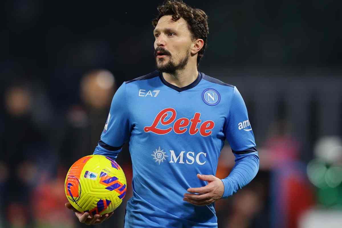 Mario Rui rimessa - foto lapresse