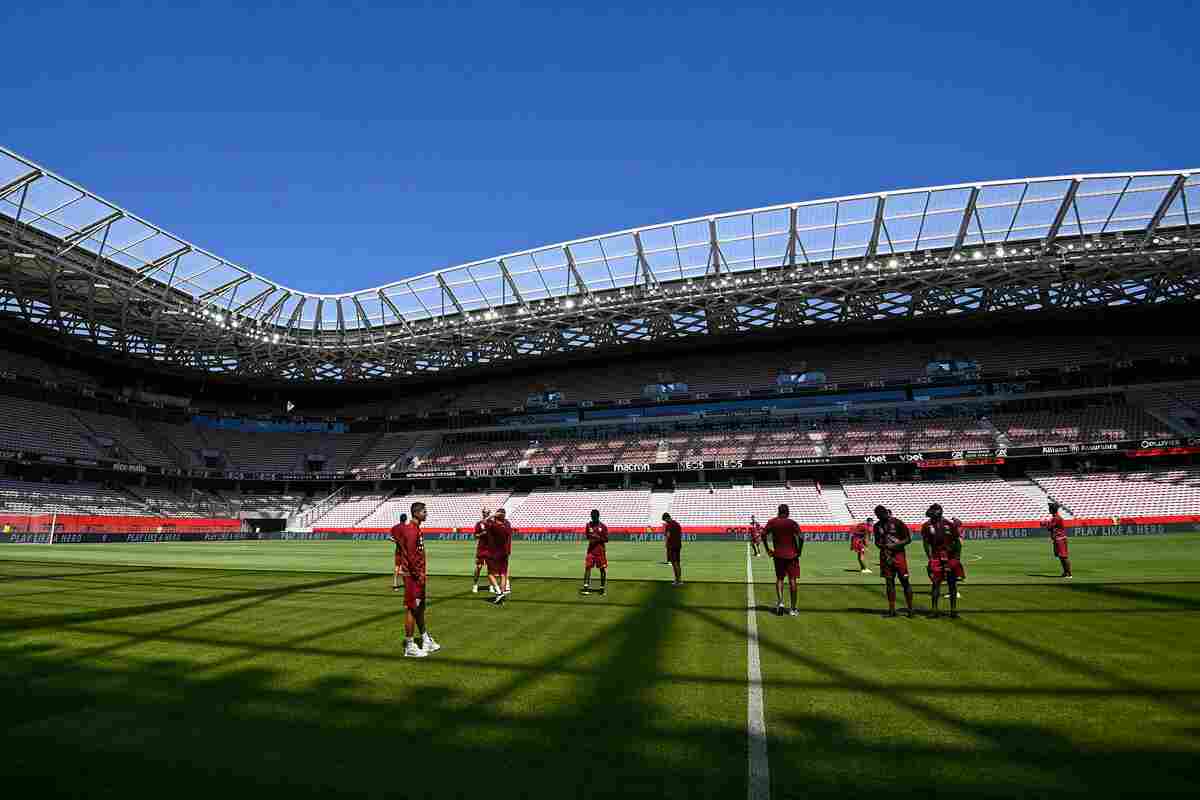 stadio nizza foto lapresse