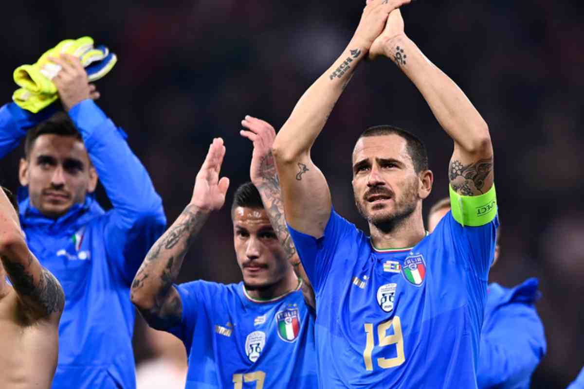 Bonucci e Mazzocchi - foto lapresse