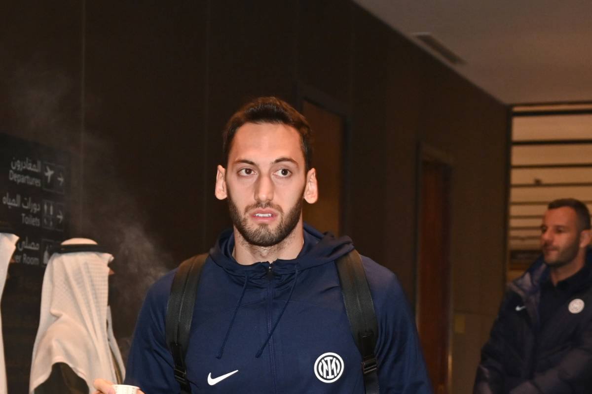 Calhanoglu infortunio inter