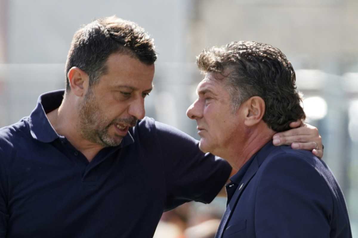 D'Aversa e Mazzarri - foto lapresse