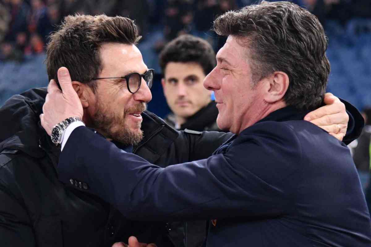 Di Francesco e Mazzarri foto lapresse