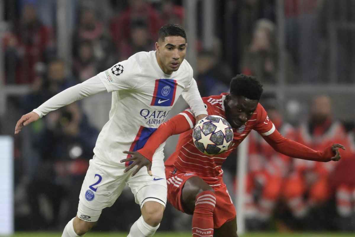 Hakimi e Alphonso Davies - CalcioNow.it