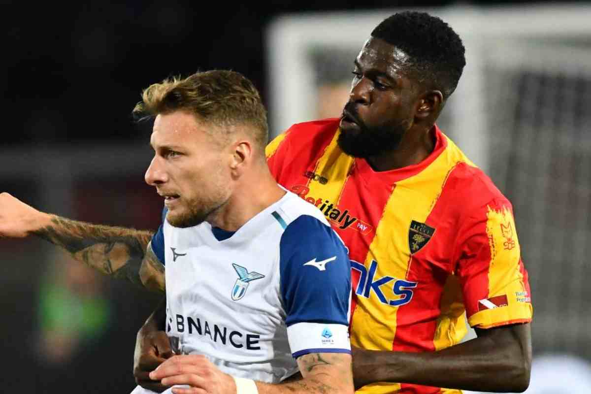 immobile e umtiti - foto lapresse