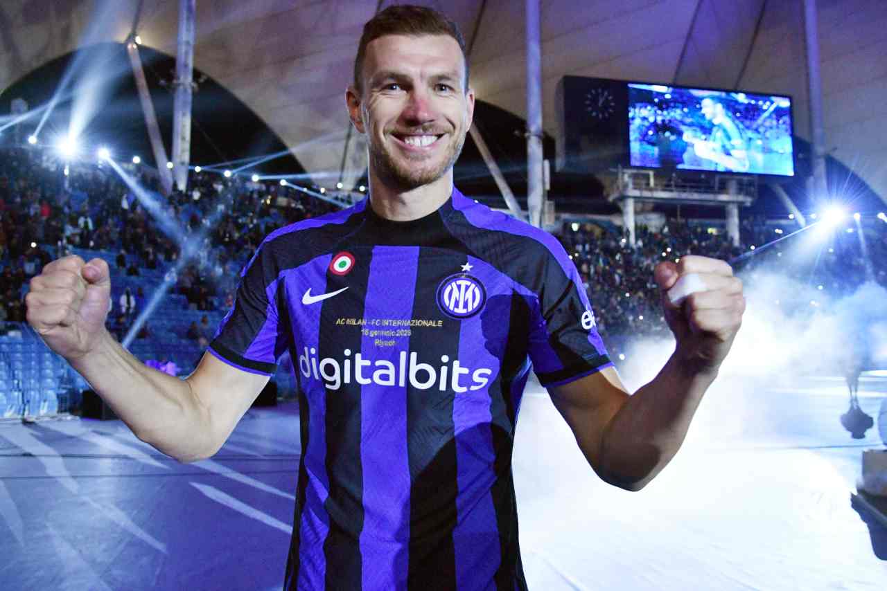 Infortunio Inter Dzeko condizioni