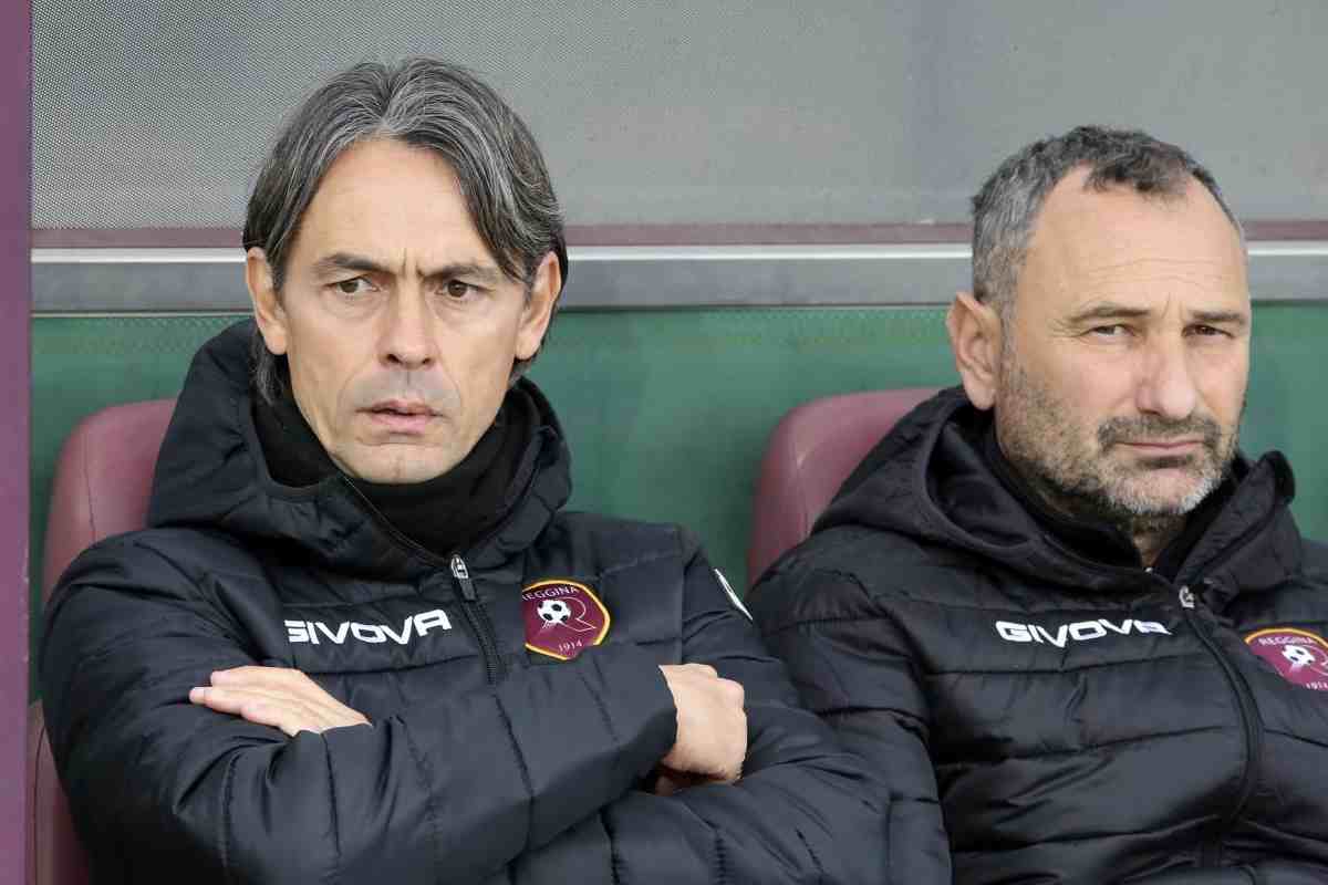 Inzaghi e d'angelo - foto lapresse