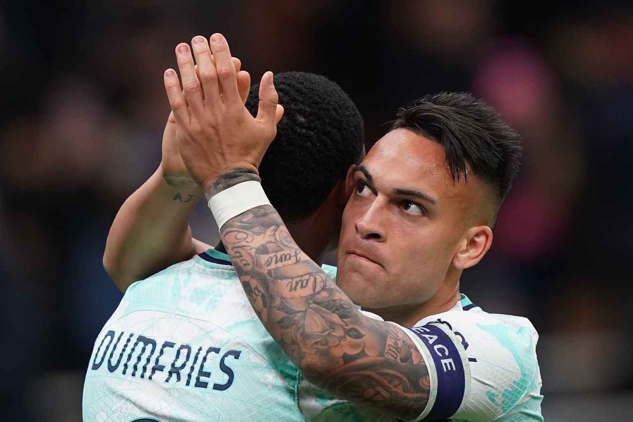 Lautaro Martinez Man United annuncio Scholes