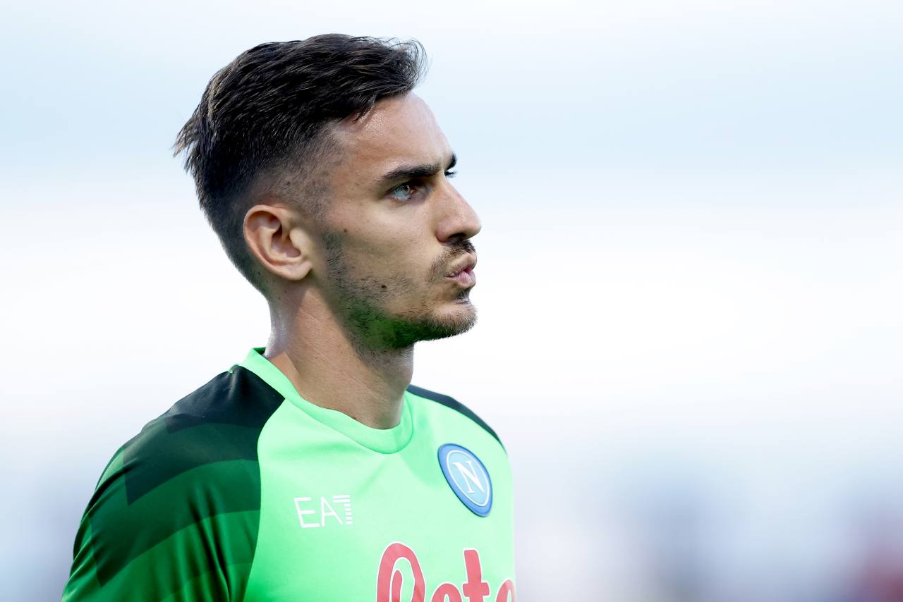 Napoli Meret annuncio Pastorello