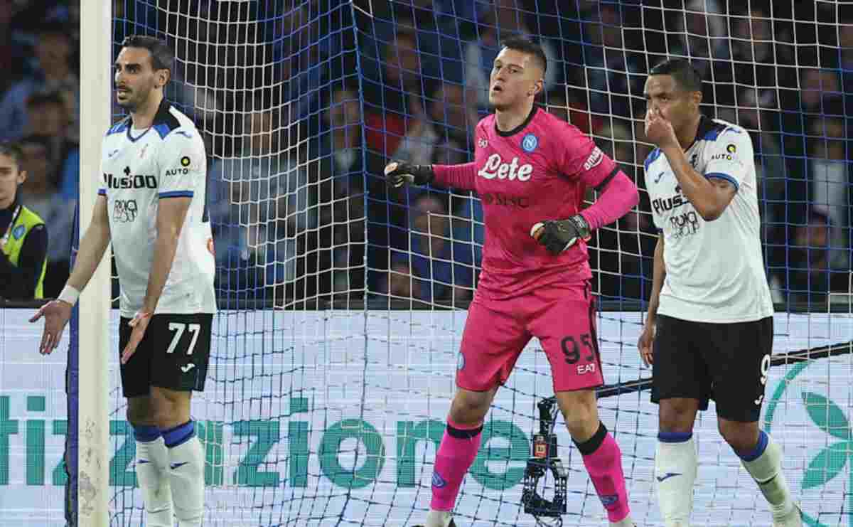 Pierluigi Gollini in Napoli-Atalanta - CalcioNow.it