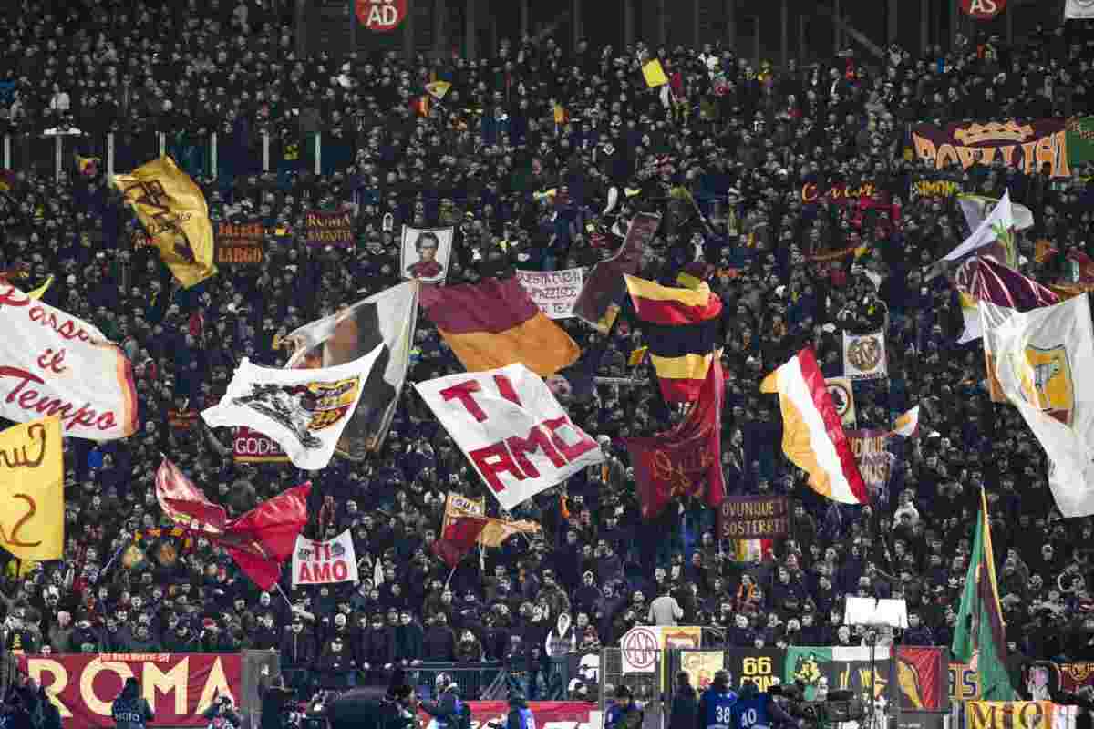 Roma Feyenoord tifosi