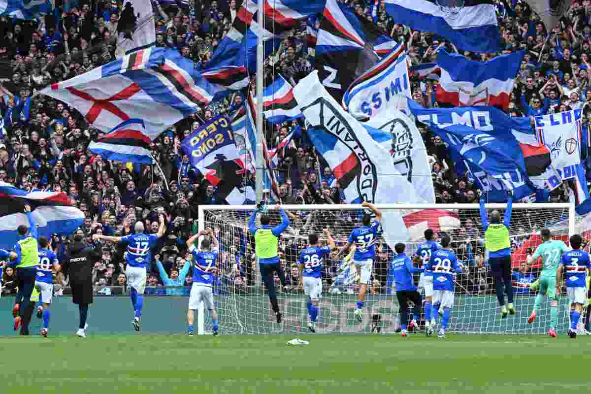 Serie A fallimento Sampdoria clausola