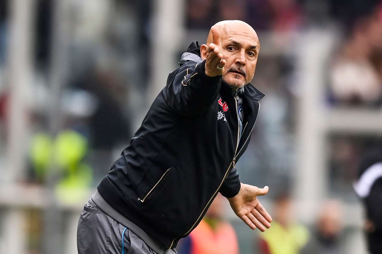 Spalletti conferenza stampa Torino-Napoli