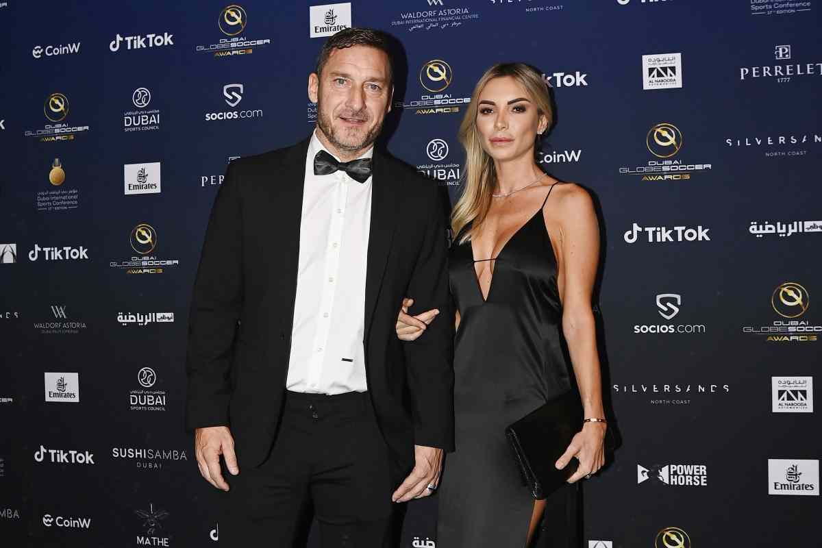 Totti e la nuova compagna: rivelazione clamorosa