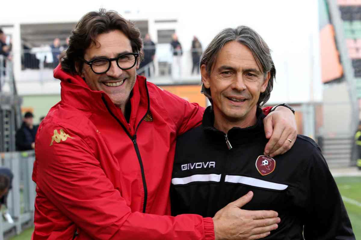 Vanoli e Inzaghi foto lapresse