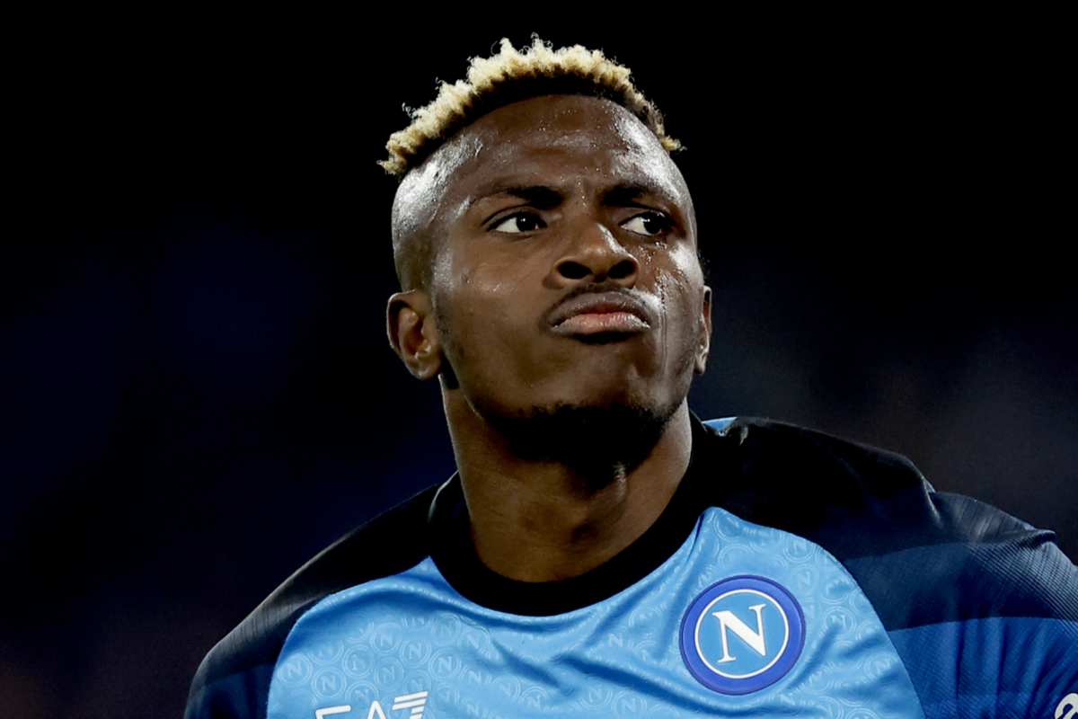 L'addio al Napoli di Osimhen