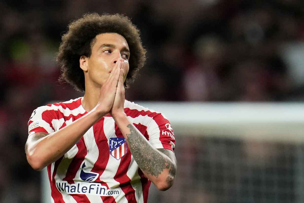 Witsel ad un passo dal salutare l'Atletico