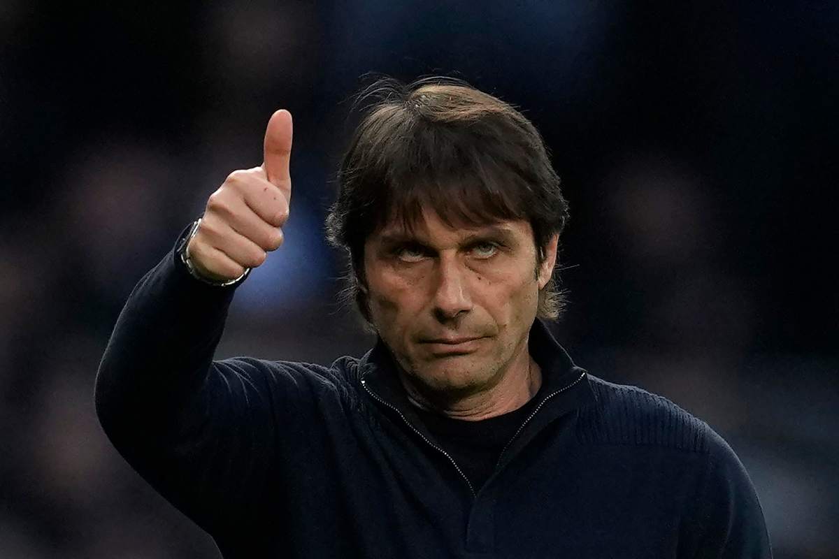 addio conte tottenham