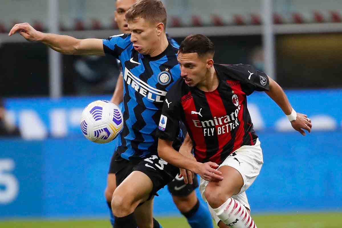 Nicolò Barella e Ismael Bennacer: nel mirino di Klopp.