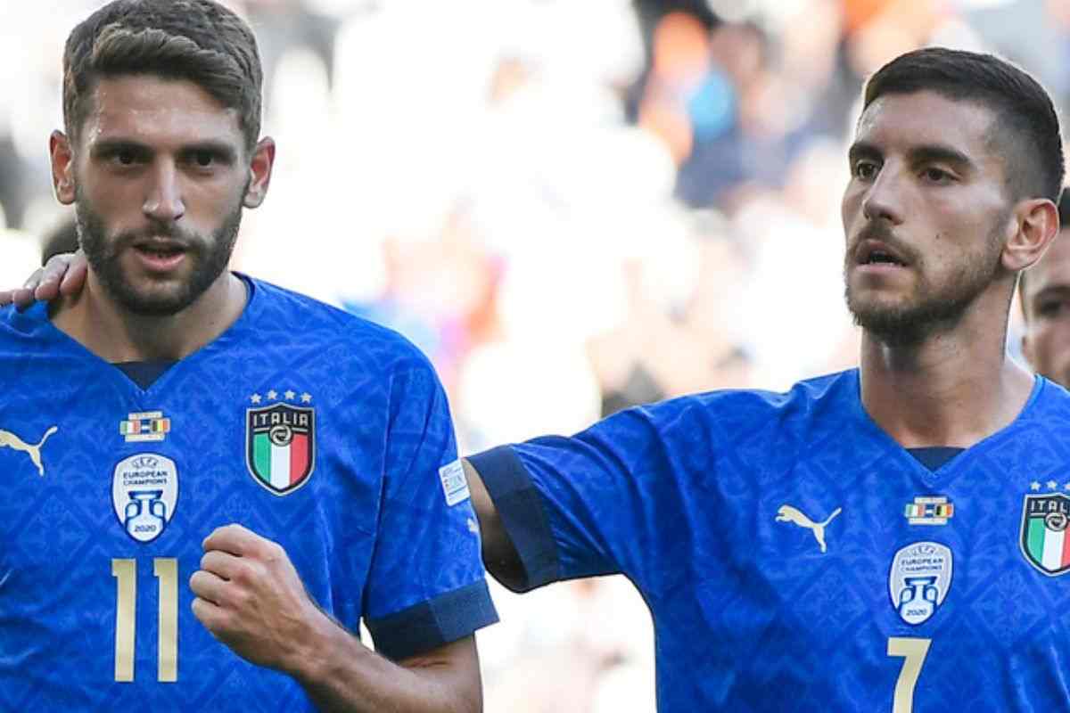 berardi e pellegrini foto lapresse