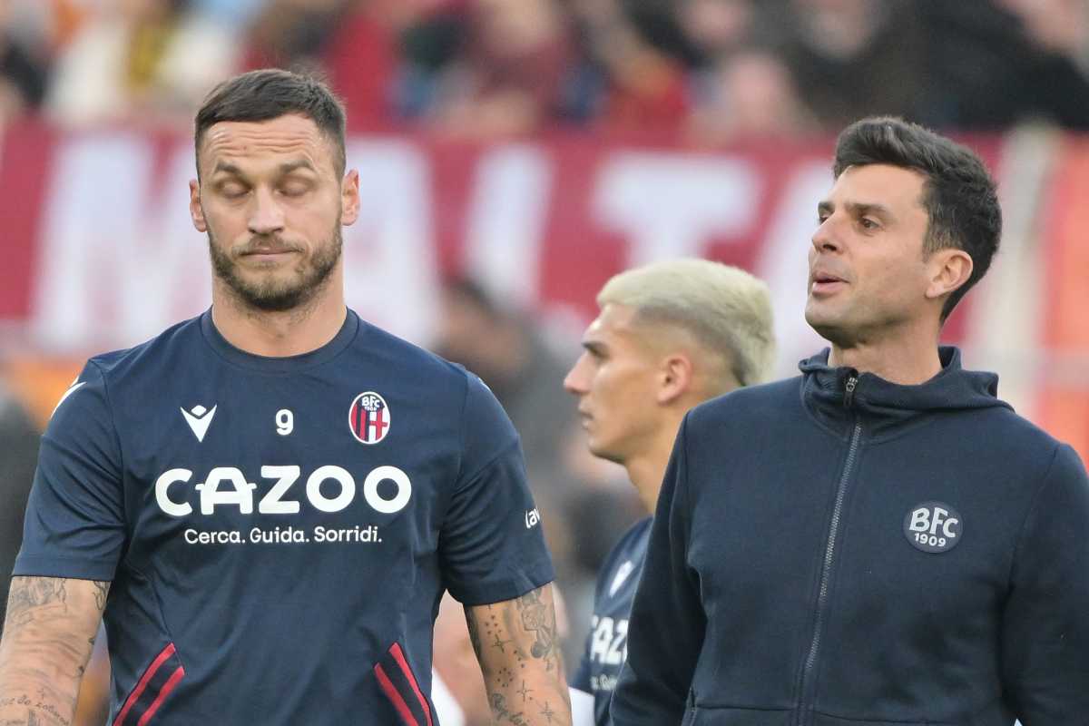 conferenza stampa thiago motta bologna arnautovic