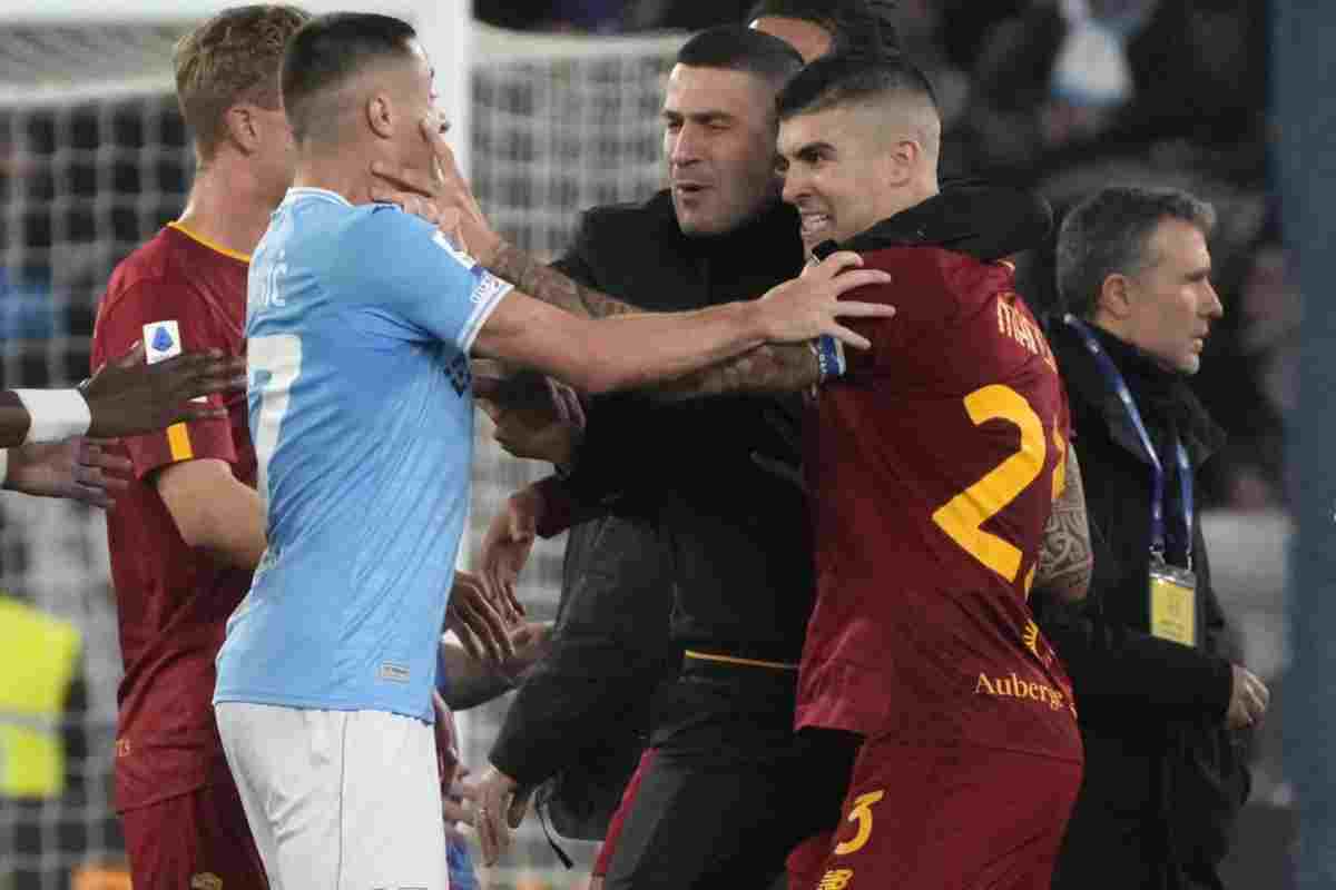 Mancini e Marusic: entrambi saranno squalificati.