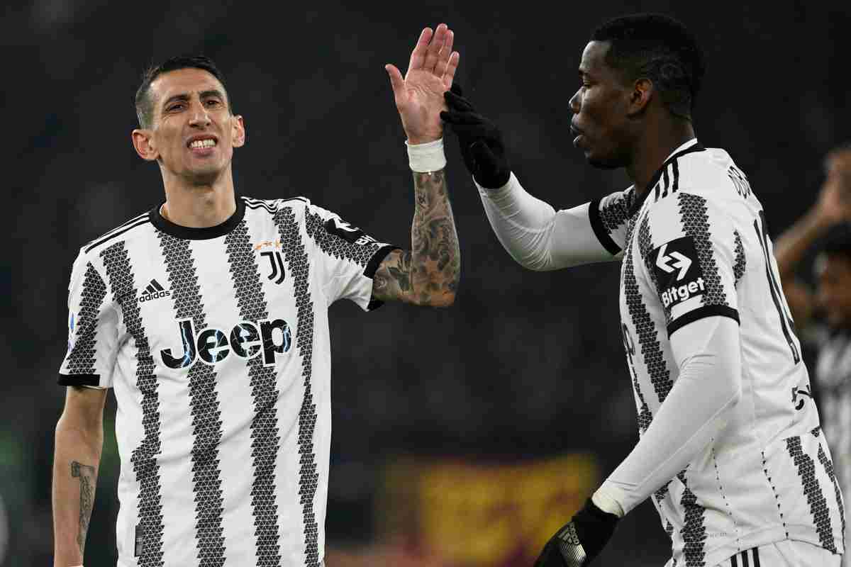 Di Maria e Pogba - foto lapresse