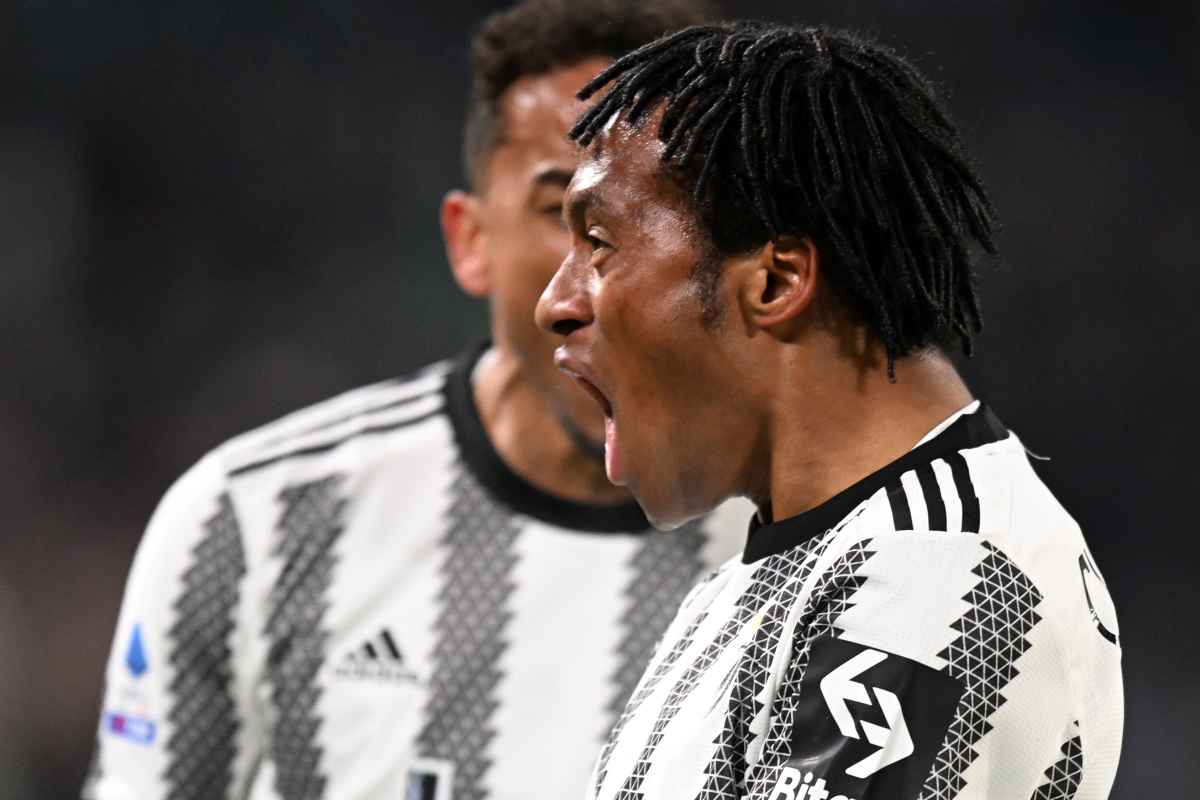 esultanza cuadrado juventus