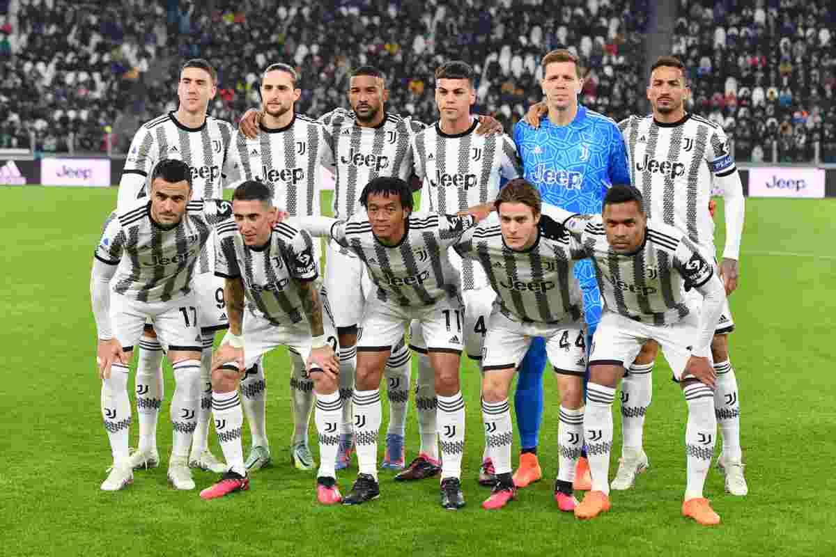 formazione juve foto lapresse