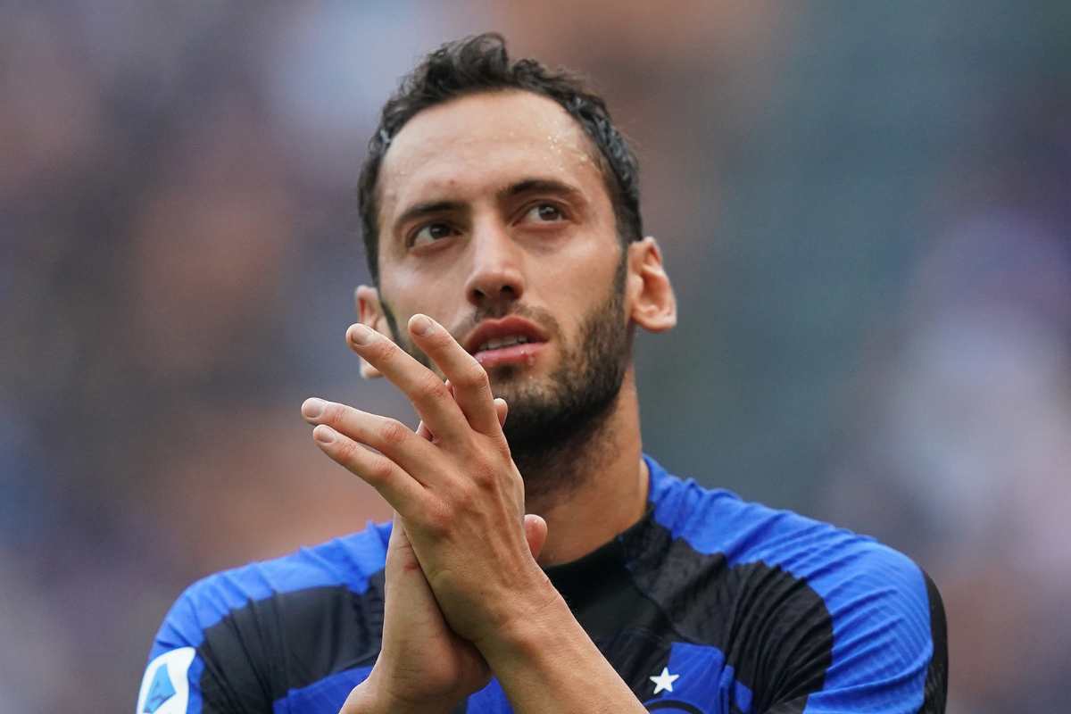 inter infortunio Calhanoglu