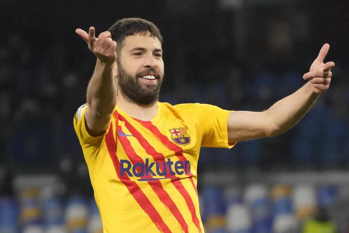 Jordi Alba - foto lapresse